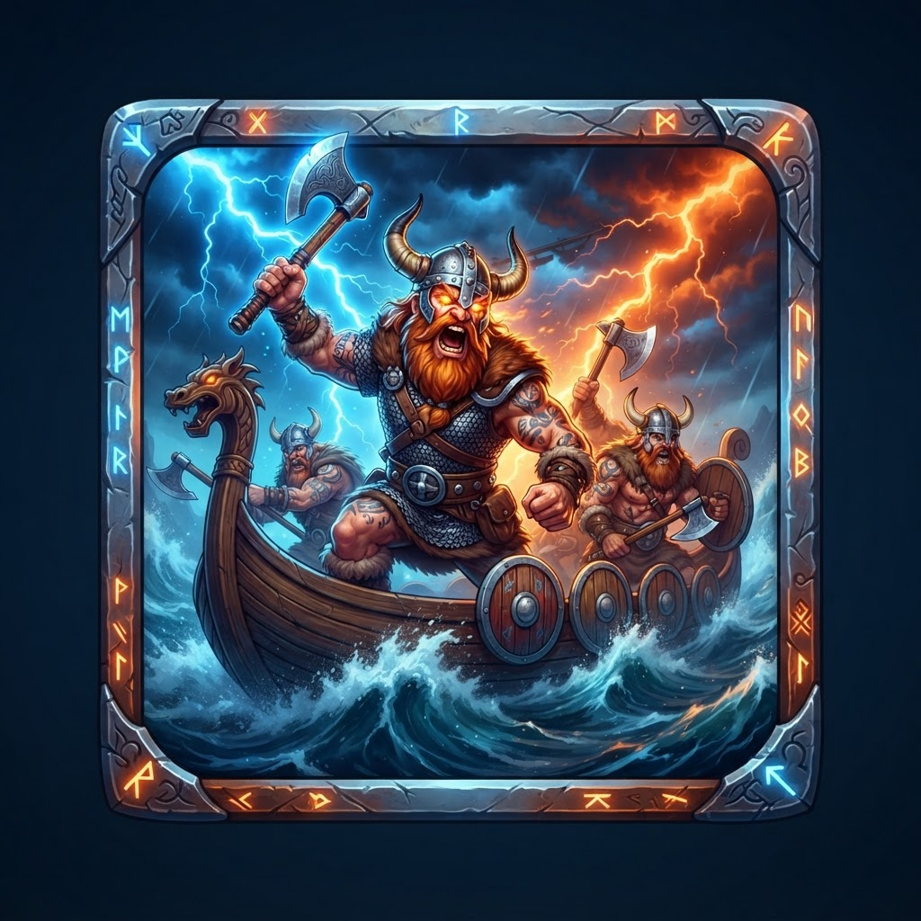 Vikings Go Berzerk slot van Yggdrasil